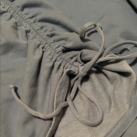 American Eagle Outfitters Light Blue Distressed Sweatshirt - Picture 6 of 8